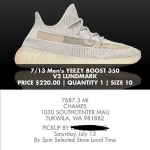 100% Authentic Yeezy Lundmark